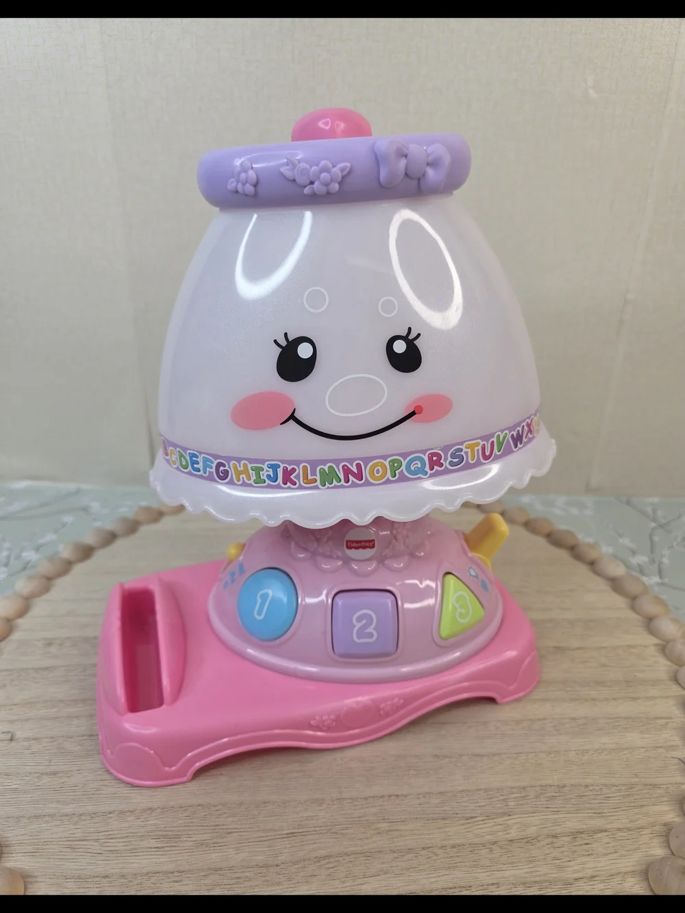 Vintage Fisher-Price Laugh And Learn Lamp